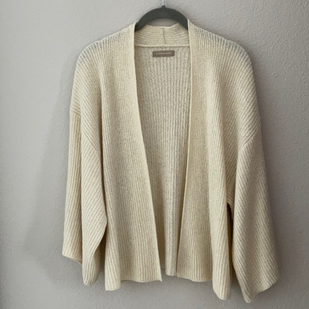 Anthropologie makes a number of sweaters. This one is rather plain, but stylish.